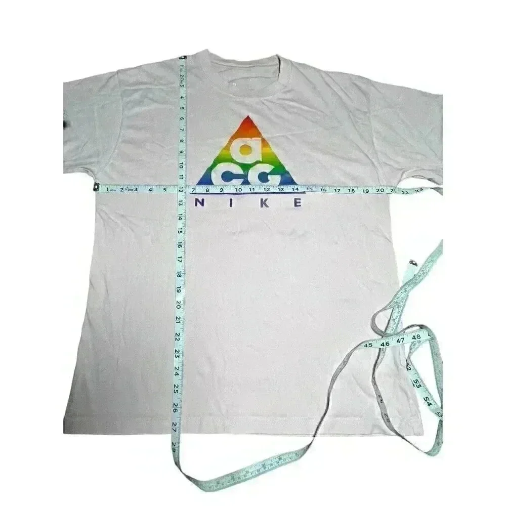 Nike ACG Be True BeTrue Rainbow Pink T-Shirt Size Medium Pride LGBTQ CZ0090-663